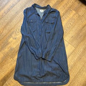 Old Navy denim dress Large